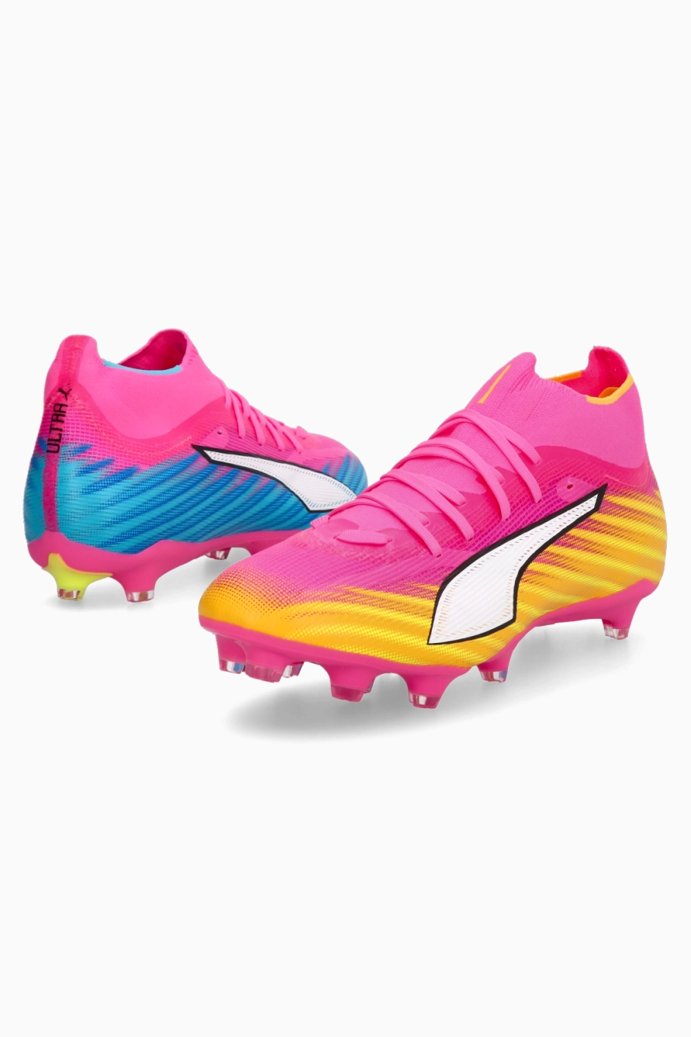 Бутсы Puma Ultra 6 Match+ FG/AG - розовый