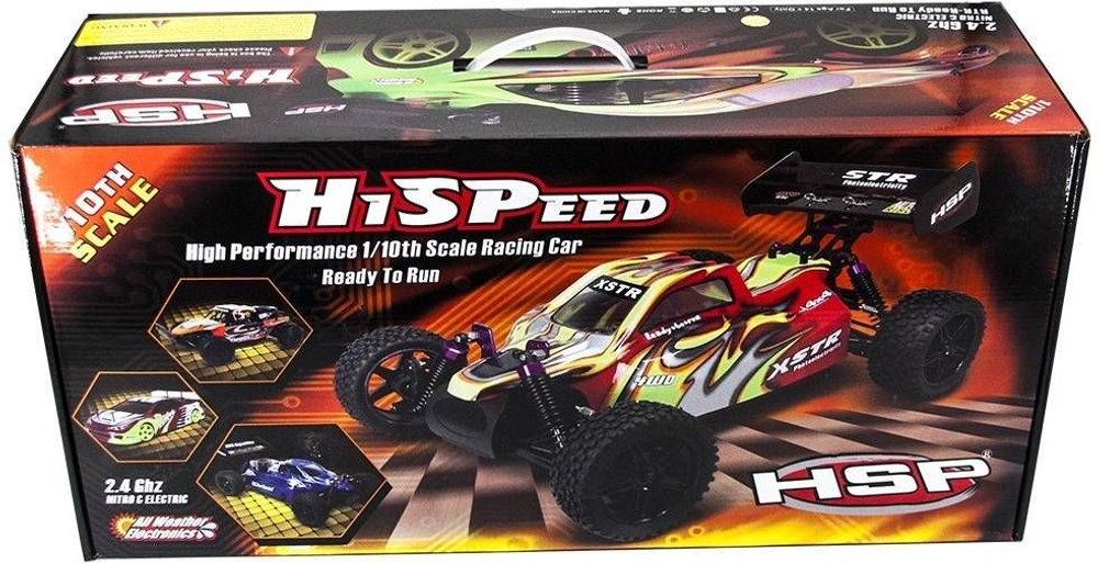 Радиоуправляемый автомобиль для дрифта HSP Flying Fish 1 - 1:10 4WD - 94103-SP2 , обновленные привода модель 2024г