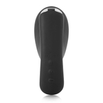 Черный вибромассажер простаты Nuo Vibrating Butt Plug - 10 см. (Цвет: черный)