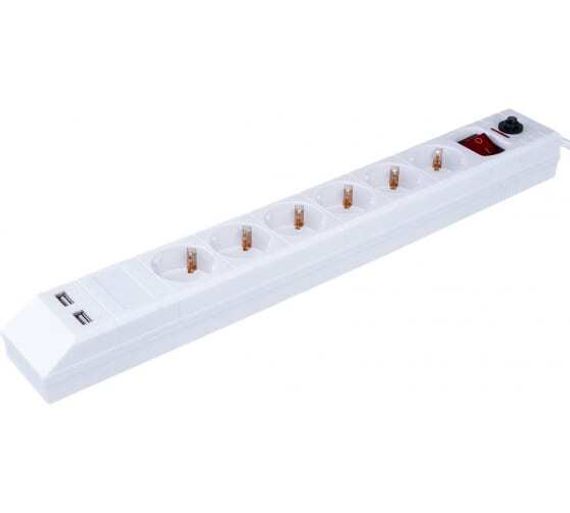 Фильтр сетевой NSP-USB 6*1,8м USB 26515