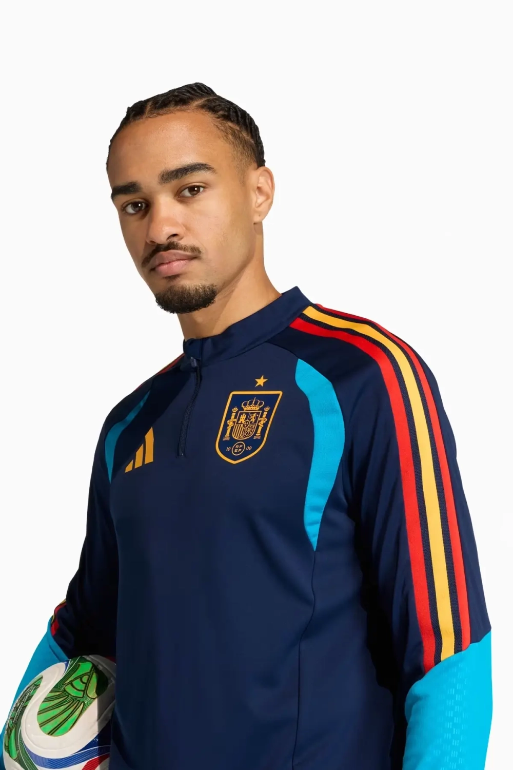 Кофта adidas Spain 2026 Training Top - темно-синий