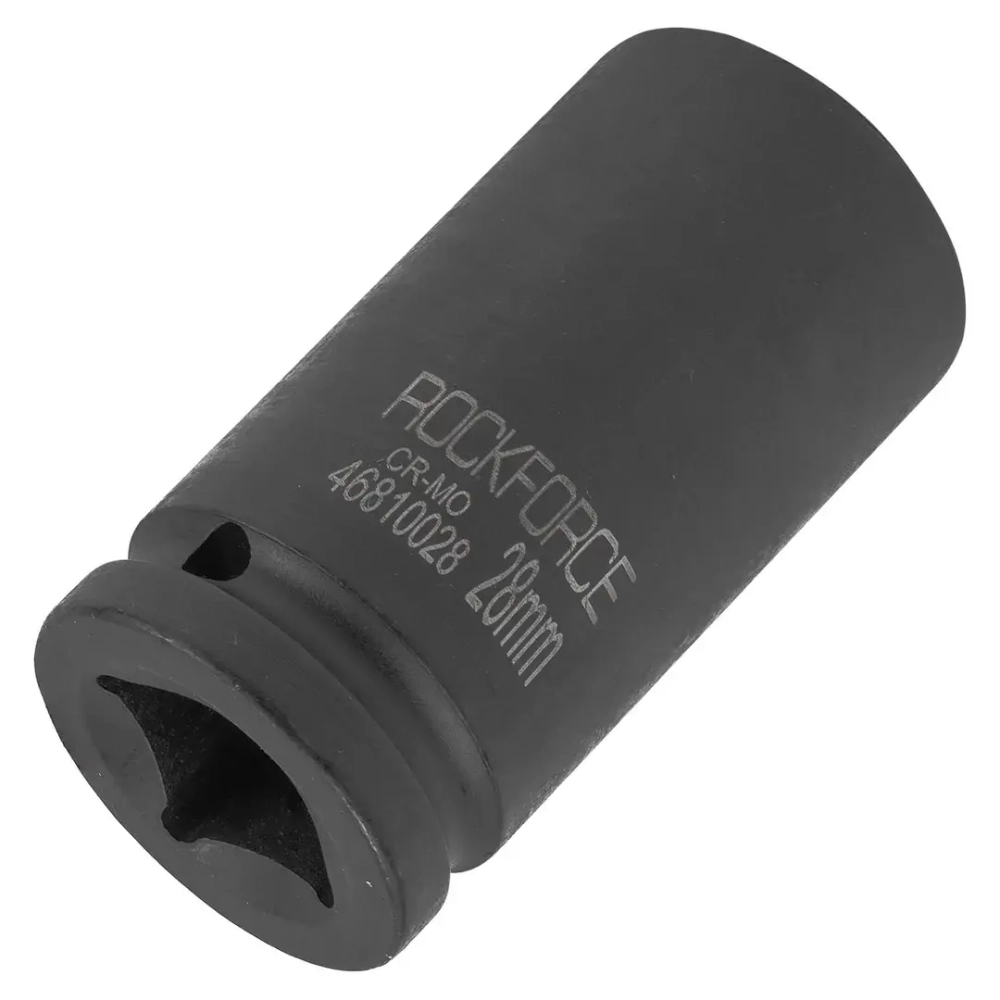 Головка ударная глубокая 3/4'', 28мм (12гр.) RockForce RF-46810028