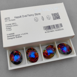 Кристалл Swarovski 4920, цвет Вулкан (Crystal Volcano F)