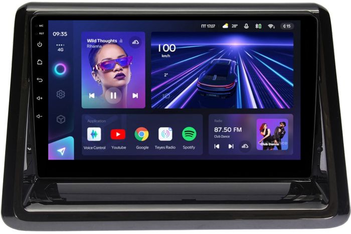 Магнитола для Toyota Noah R80, Voxy, Esqire 2014-2021 - Teyes CC3 Android 10, Быстрая, CarPlay, SIM-слот