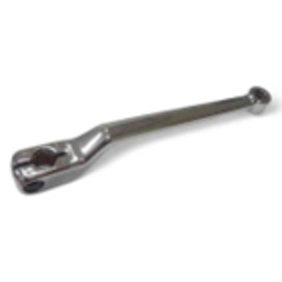 FOOTLEVER ASSY, GEAR SHIFT, CHROME, WITH 7686, 10200350 AND SHIFTER LEVER