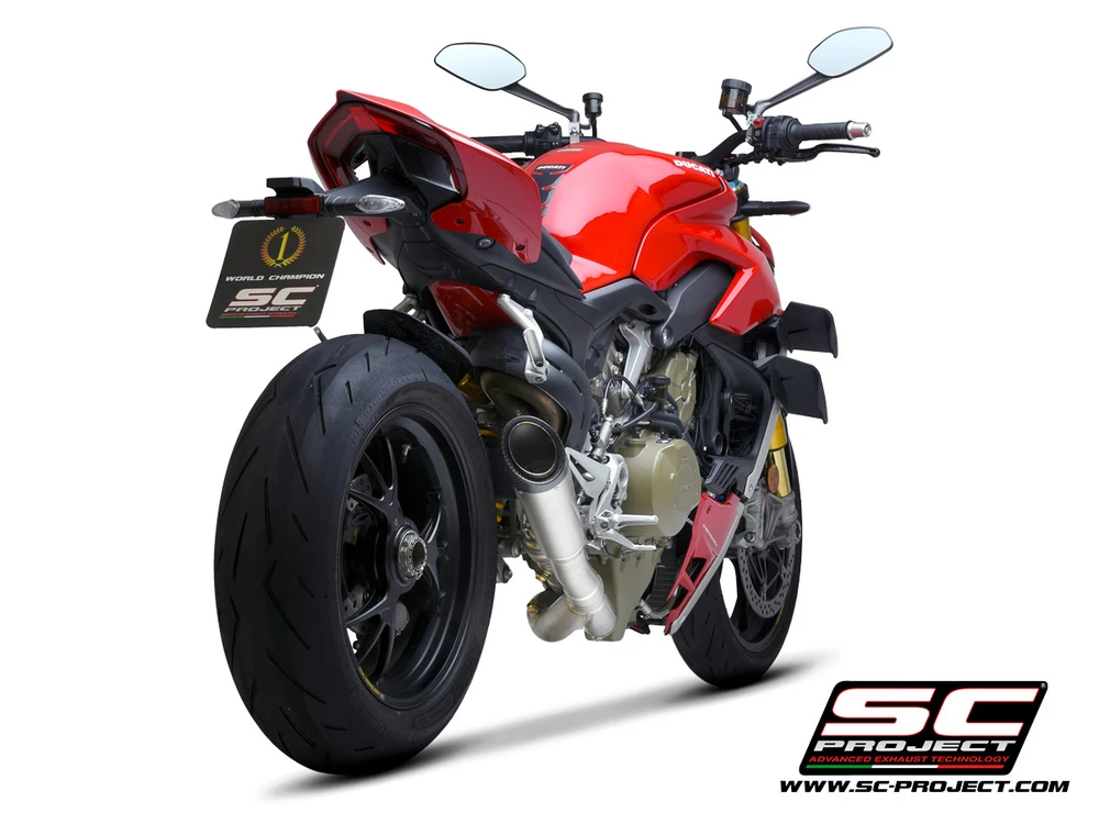 Выхлопная система SC-Project 2-1 Half-system titanium