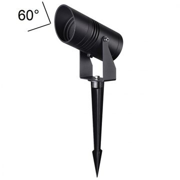 Ландшафтный светильник в грунт 15W 3000K 6647/15GL3 чёрный Stima Odeon Light