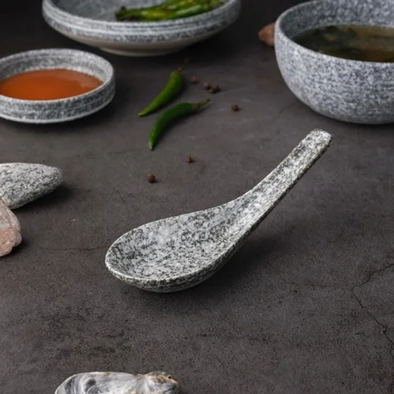 Ложка для мисосупа 20 мл 13*5*4,5 см Stone Untouched Taiga P.L. Proff Cuisine [1]