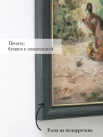 Картины на стену интерьерные 4 шт, 19*38 см