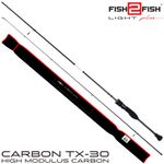 Спиннинг штекерный угольный 2 колена Fish2Fish Light Plus