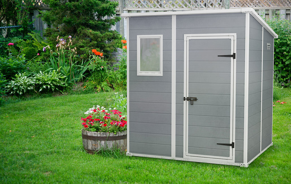 Пластиковый сарай Keter Manor Pent 6x6