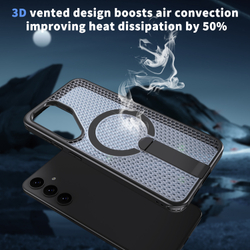 Прозрачный чехол Mesh Pro Magnetic Case для Samsung Galaxy S26 FE