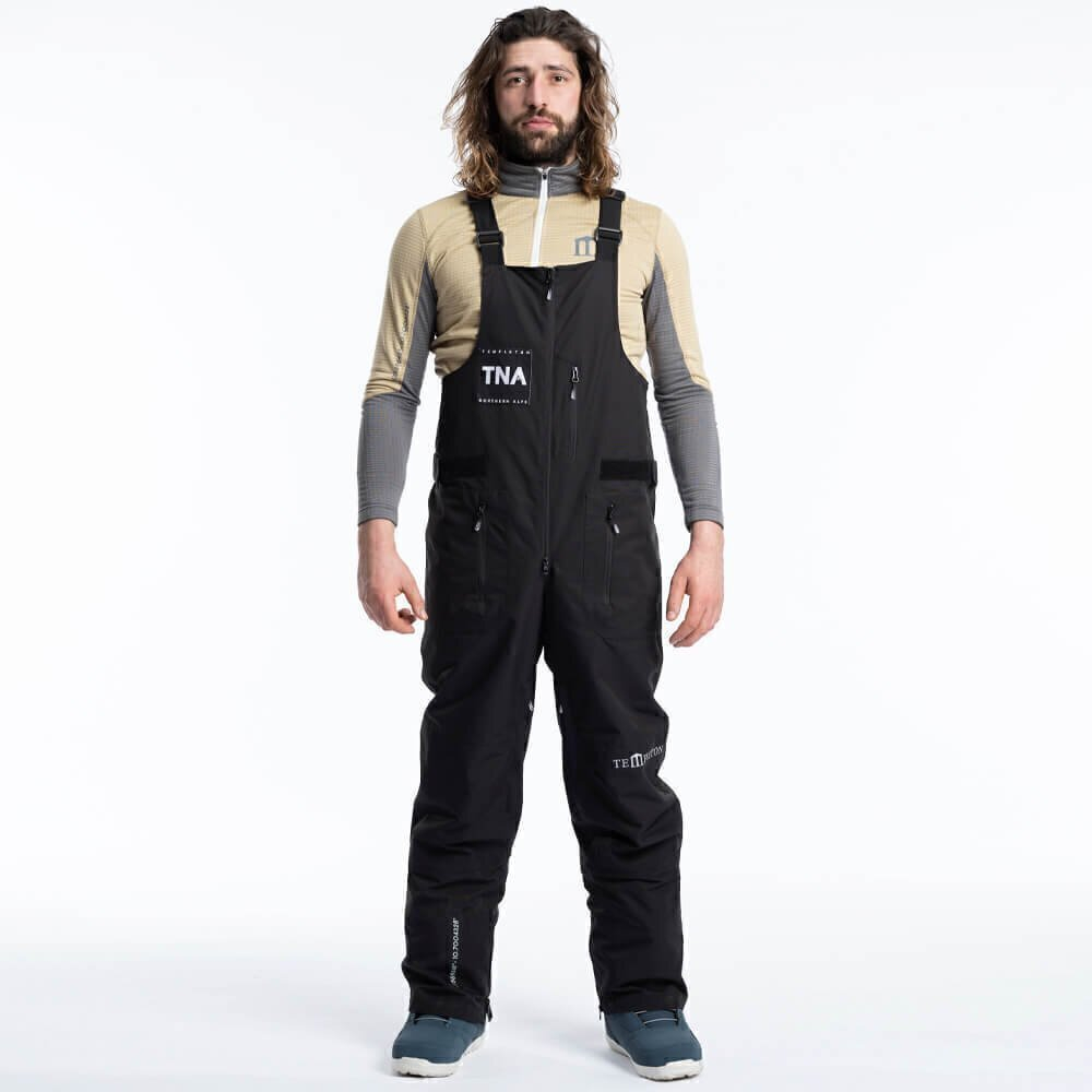 Полукомбинезон TEMPLETON Chino Bib Pant black (L)