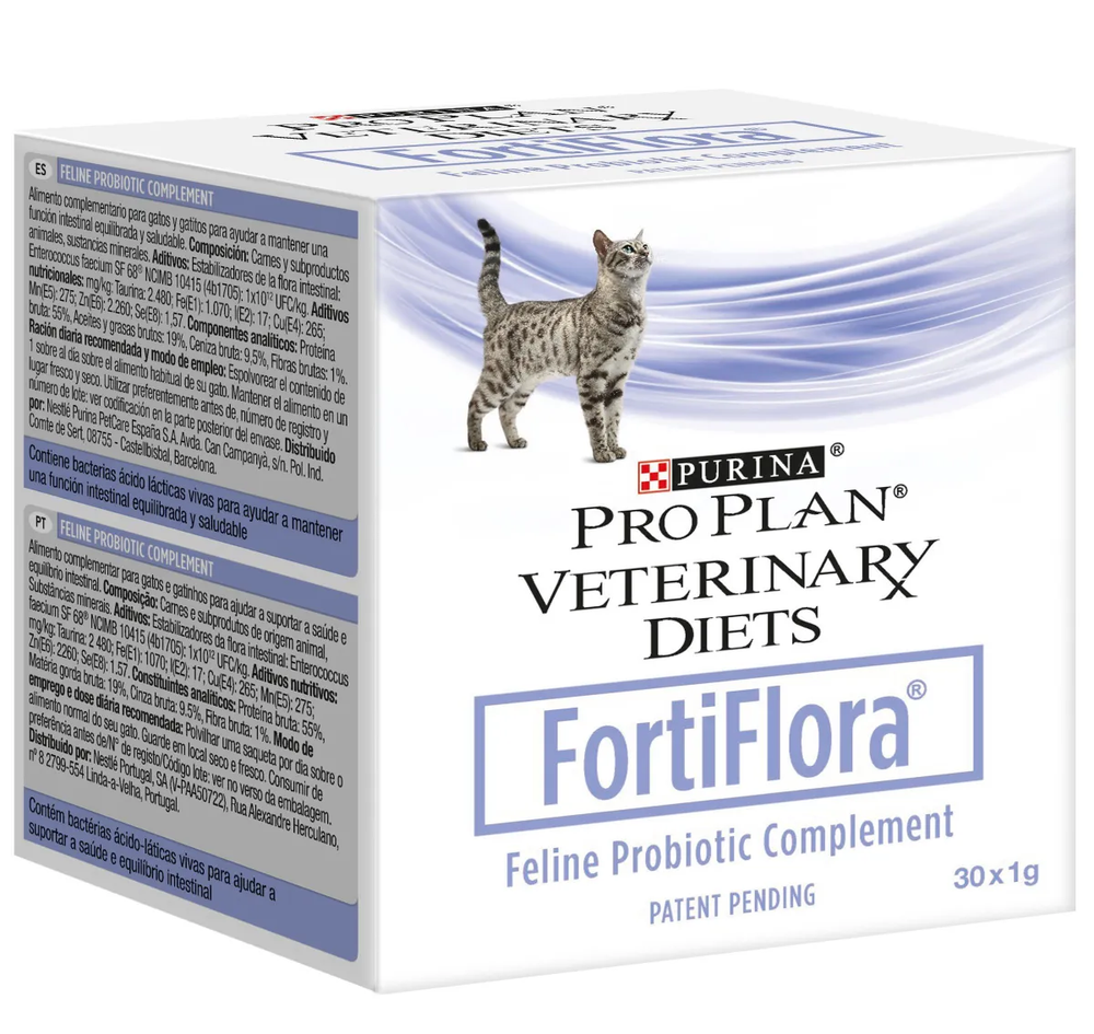 Pro Plan Fortiflora Пробиотик для кошек, 30 шт x 1 г