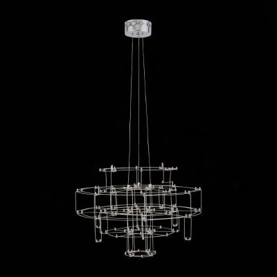 SL798.103.64 Люстра подвесная ST-Luce Хром/Хром LED 64*0,2W 3200K