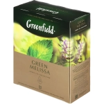 Чай зелёный Greenfield Green Melissa 100 пакетиков