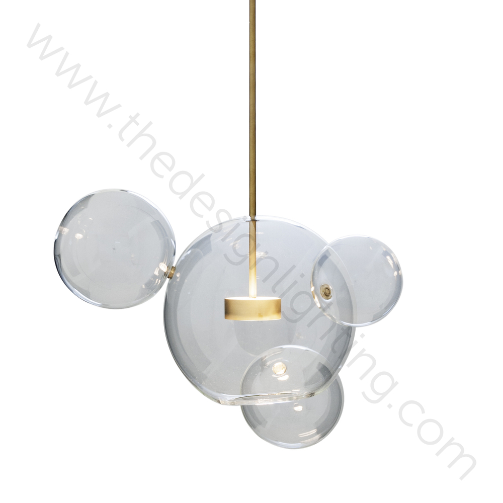 Pendant design lamp   Bolle by Giopato & Coombes (4 ball)