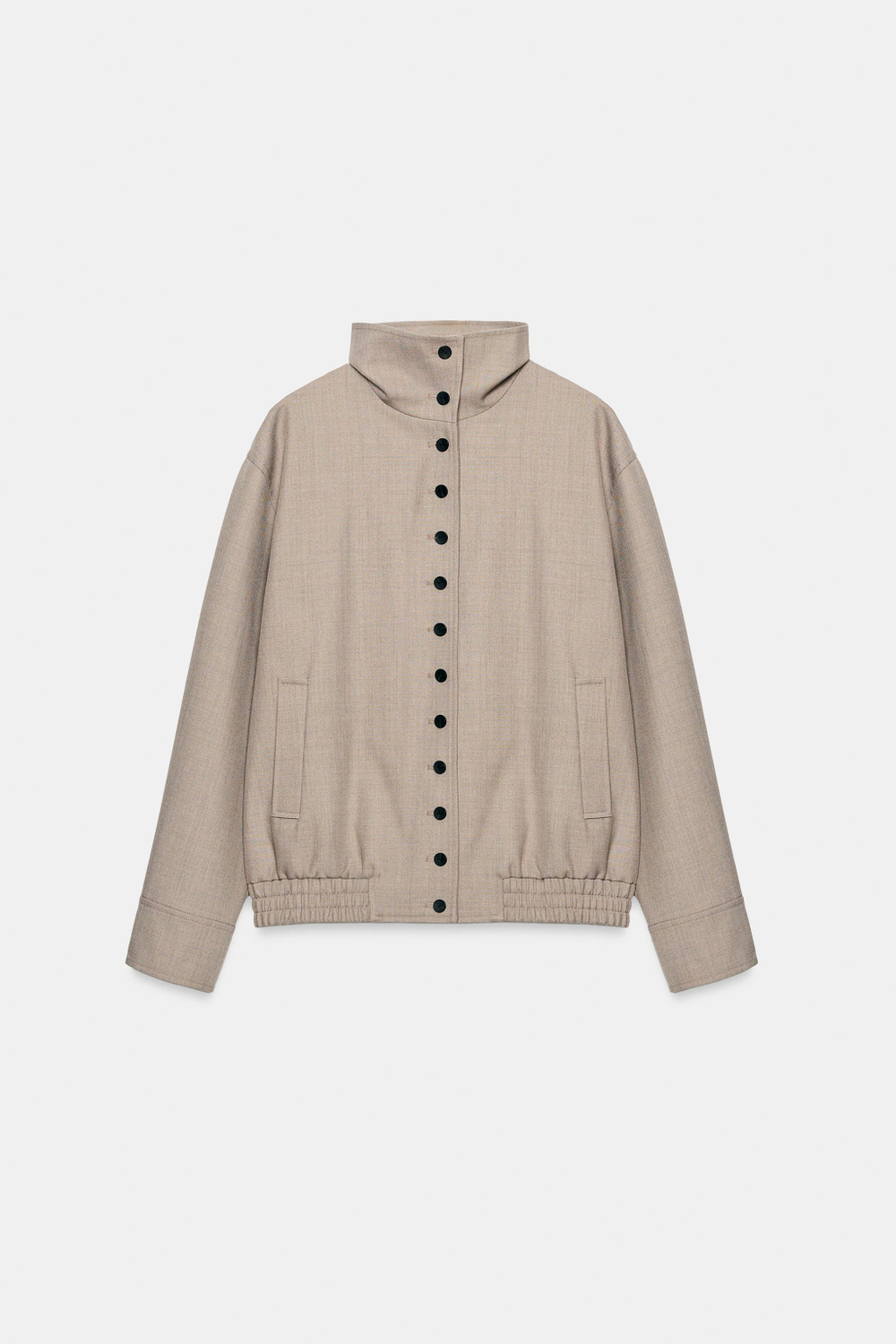 КУРТКА С ШЕРСТЬЮ — ZW COLLECTION — ZARA