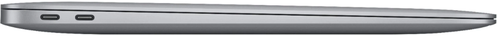 Ноутбук Apple MacBook Air A2337 M1 8 core 8Gb SSD256Gb/7 core GPU 13.3" IPS (2560x1600) macOS grey space WiFi BT Cam (MGN63CH/A)