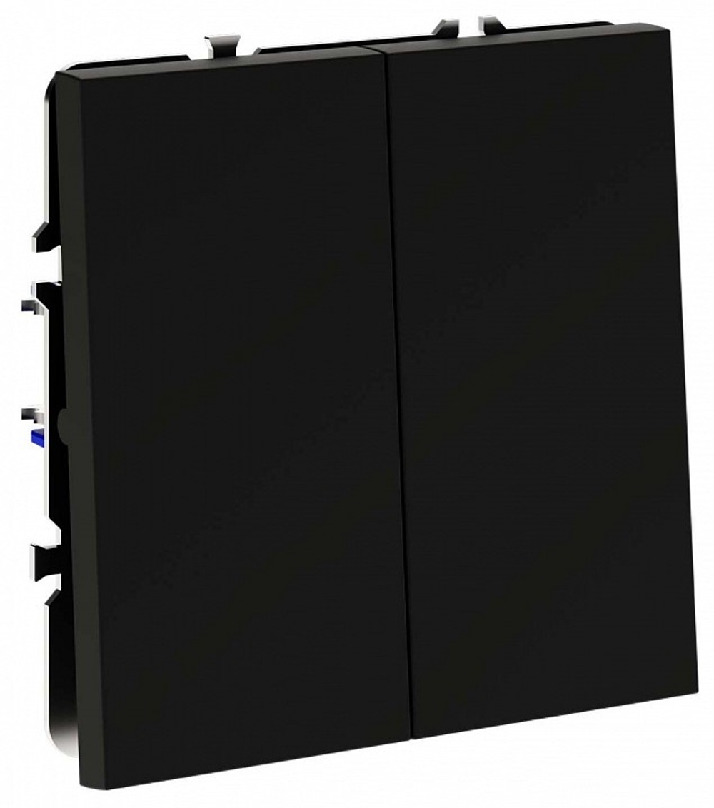 Переключатель перекрестный двухклавишный без рамки Voltum S70 VLS020508