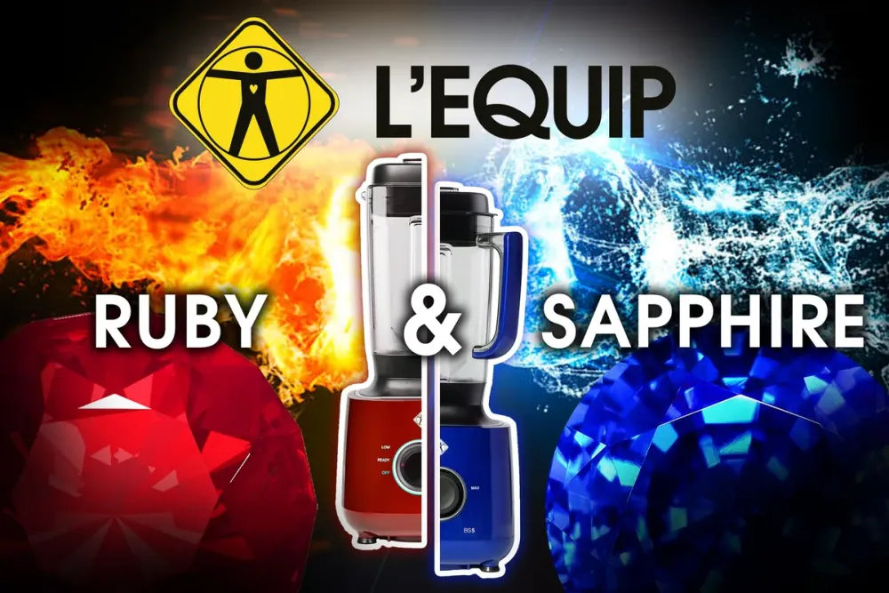 Скоро в продаже: рубиновый и сапфировый блендеры L`equip BS5