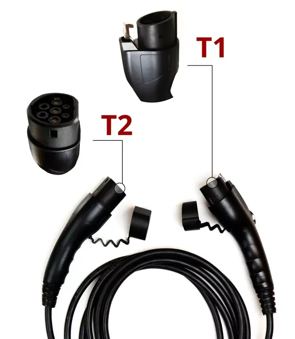 Зарядный кабель Simple Energy T2/T1, 7кВт 32А (SE-CA-T2/T1-32-5) - 2