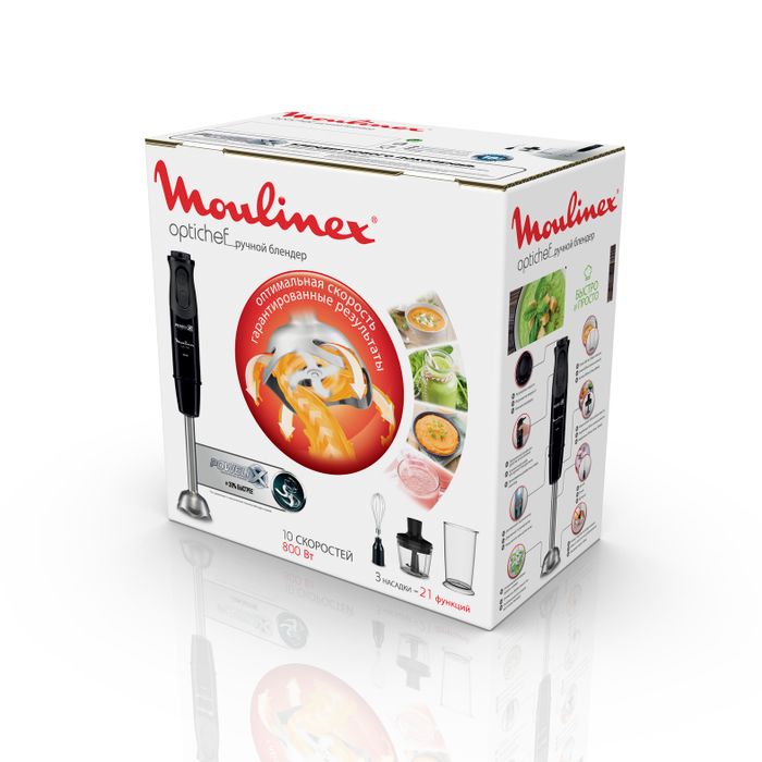 Погружной блендер Moulinex Optichef DD64K832