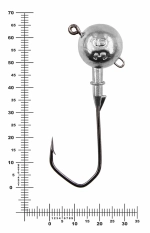 Джиг некрашеный Stinger Eye Jig, крючок Vido Craft VD-079 5/0 (3шт/уп)