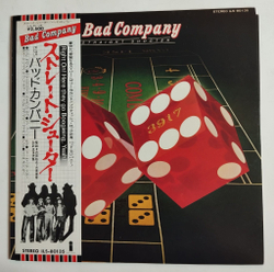 Винтажная виниловая пластинка LP Bad Company Straight Shooter (Japan 1975) (Obi)