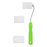 Валик "Поролон" с ручкой и 2 шубки 65 мм, D 42 мм, D ручки 6 мм Сибртех — фото 3