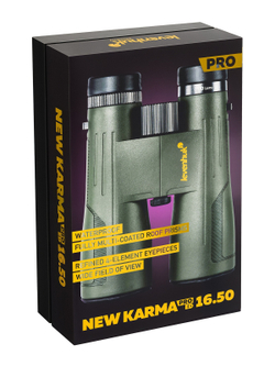 Бинокль Levenhuk New Karma PRO ED 16x50