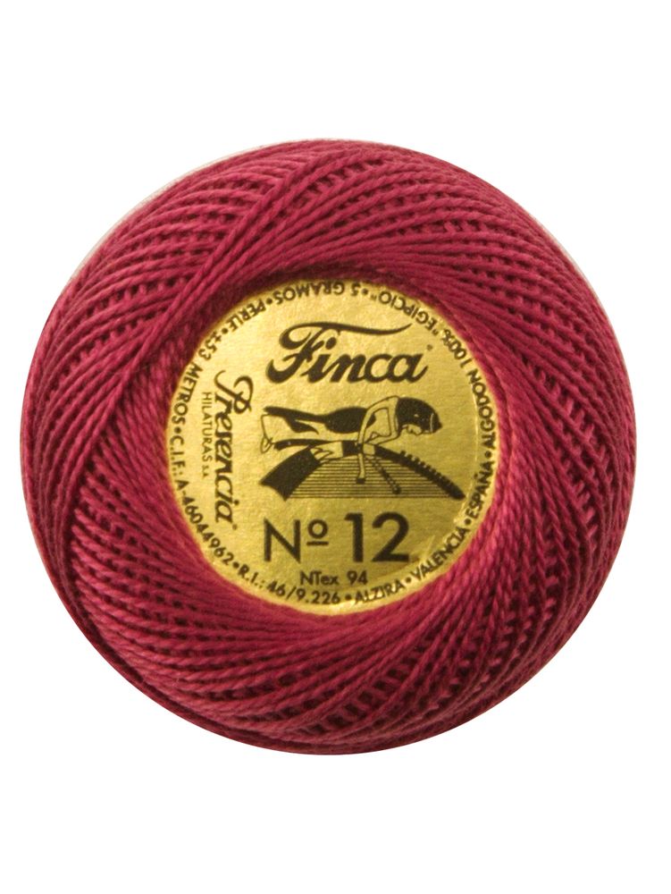 Мулине Finca №12 Perle (Жемчужное), цв. 2246 / 1 мот. х 53 метра Мулине Finca №12 Perle (Жемчужное), цв. 2246 / 1 мот. х 53 метра