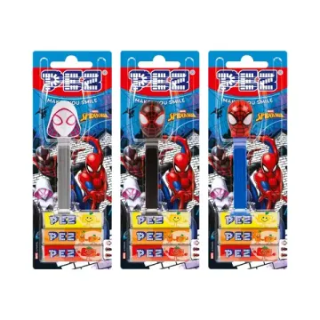 Карамель леденцовая PEZ Spiderman, 17 г (Венгрия)