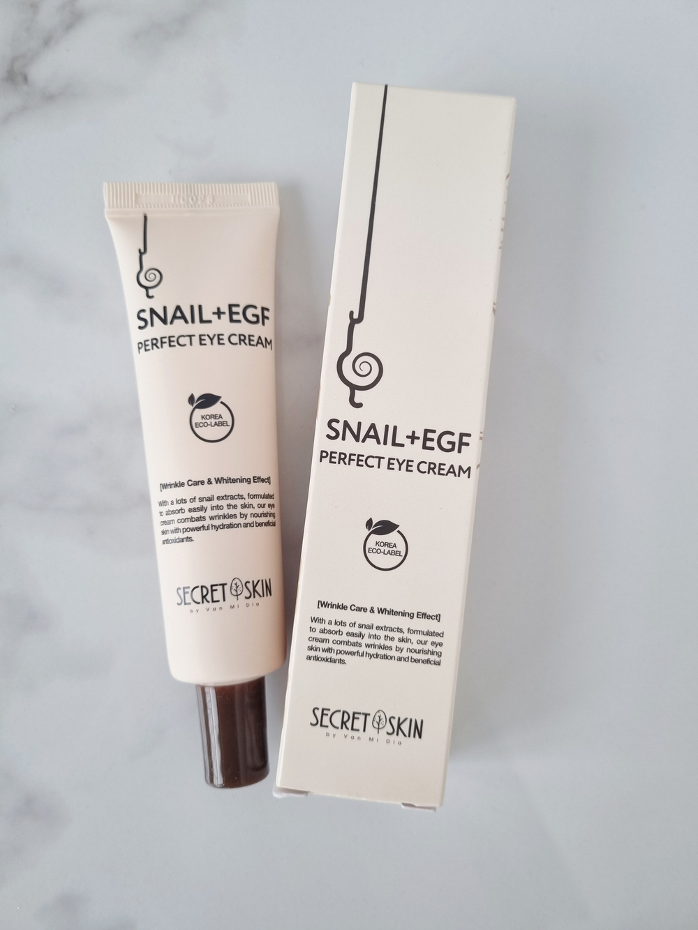 Крем для век с муцином улитки Secret Skin Snail + EGF Perfect Eye Cream