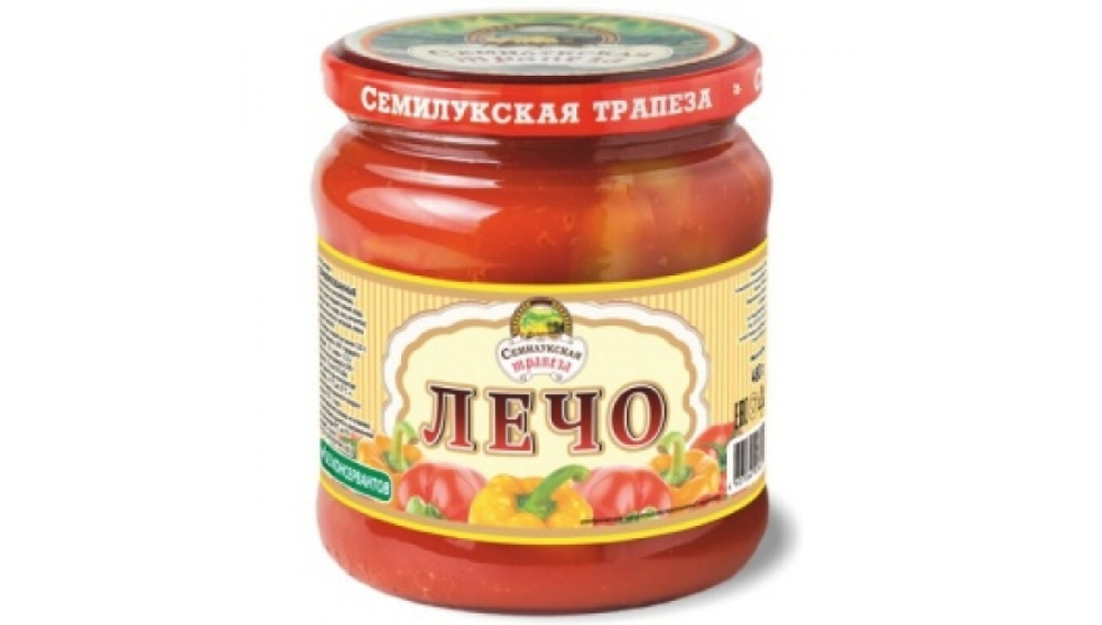 Семилукская Трапеза Лечо овощное 480м.