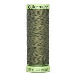 Нитки отделочные Gutermann Top Stitch 30 (30 метров), 5 кат. | 825 золотисто-оливковый