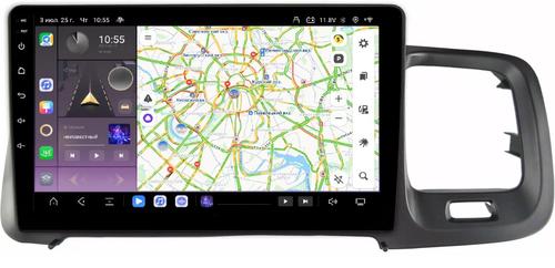 Магнитола для Volvo S60/V60 2010-2018 (штатный экран 7") - Kuberg QLed, Android 13, Быстрейшая, CarPlay, SIM-слот