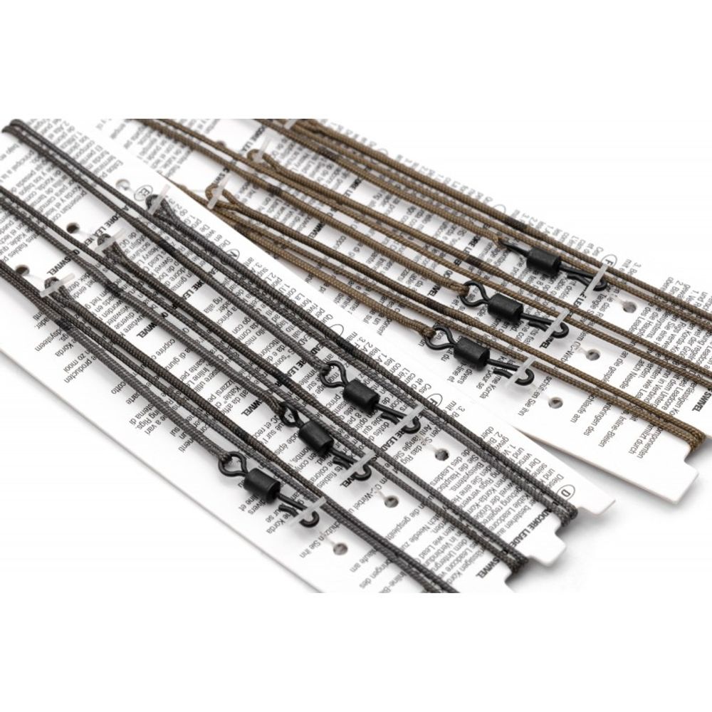 KORDA Монтаж готовый Kable Leadcore Leader QC Swivel Weed 50см