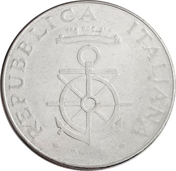 100 лир 1981 Италия «Морская Академия»