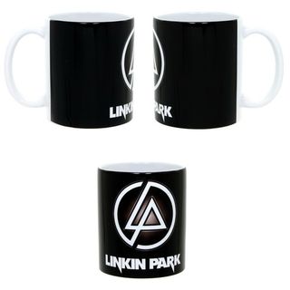 Кружка Linkin park лого чёрно-белое (458)
