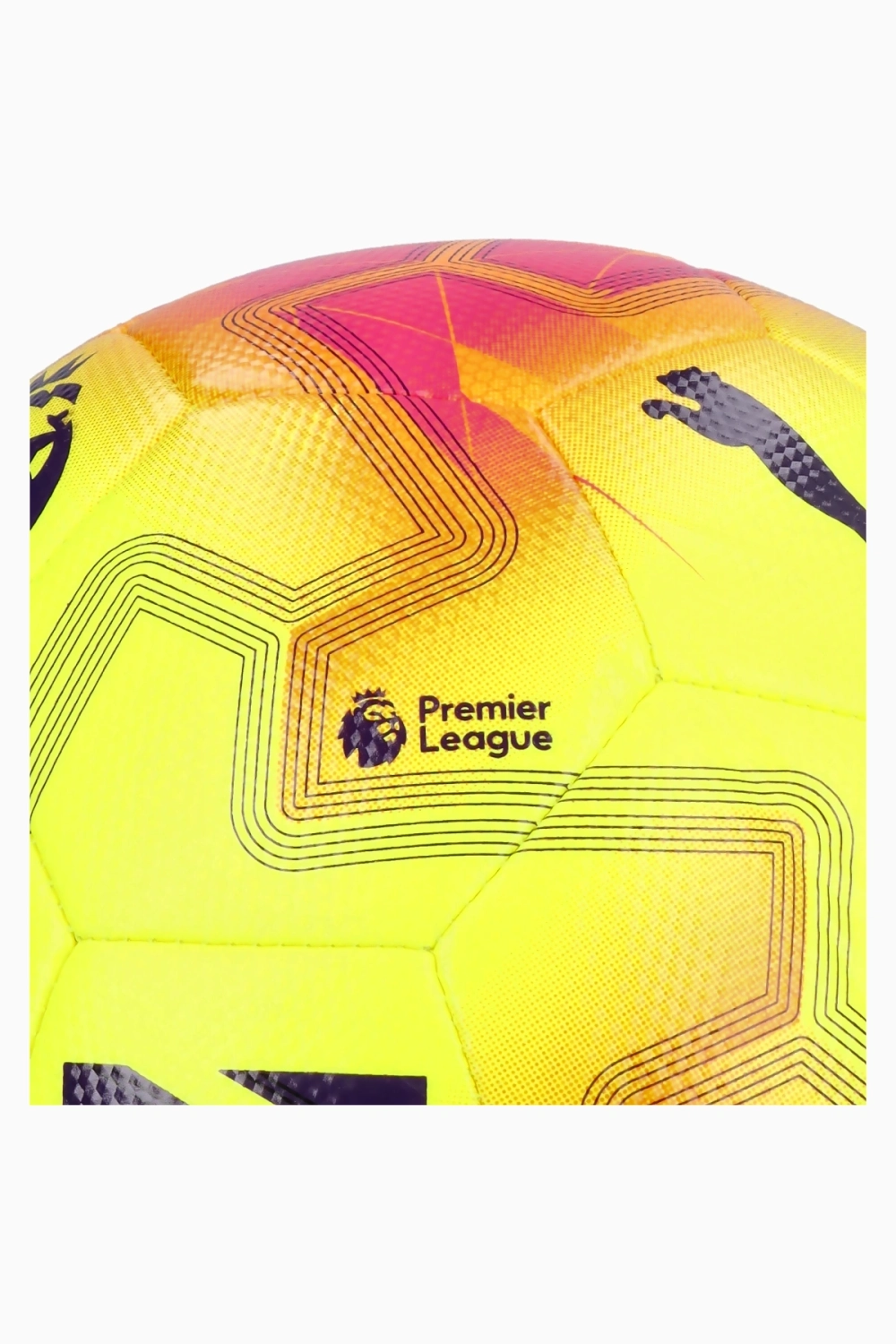 Футбольный мяч Puma Orbita Cup Lights Premier League размер 4 - желтый