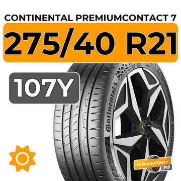 Continental PremiumContact 7 275/40 R21 107Y XL