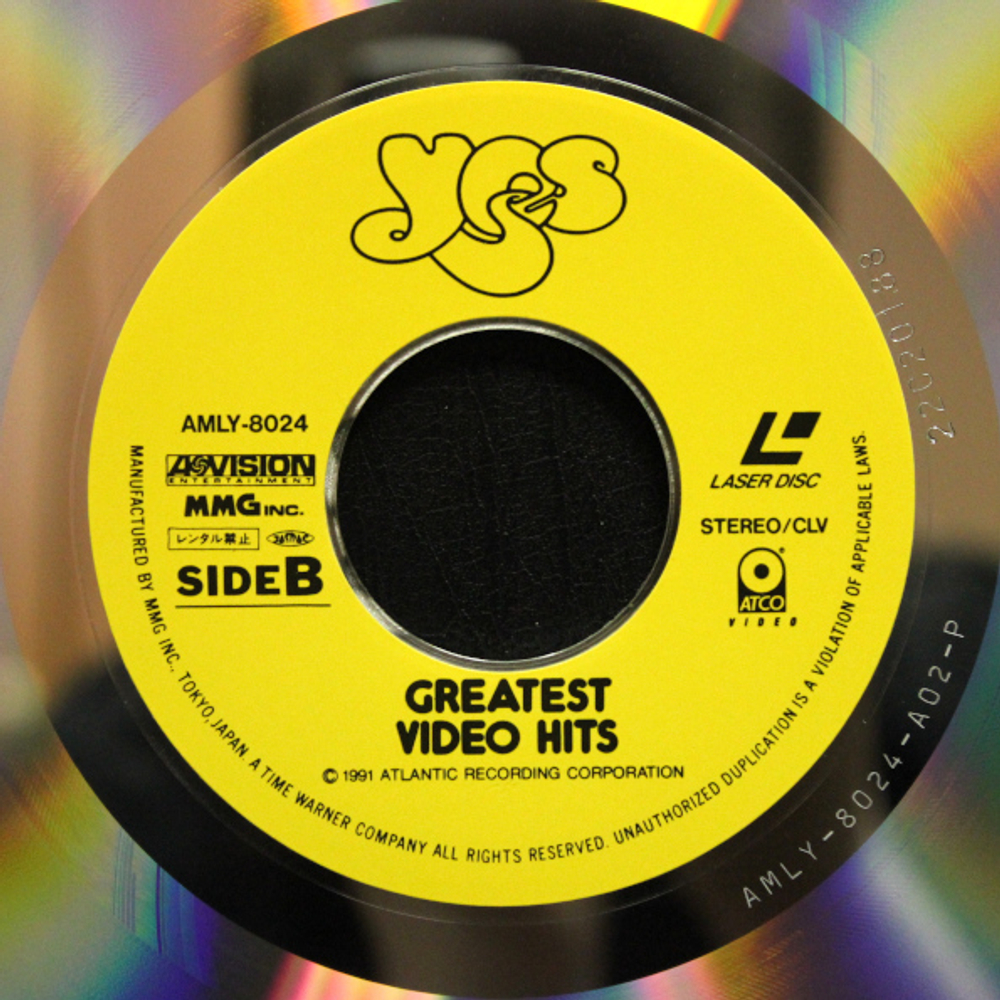 Yes / Greatest Video Hits (LD)