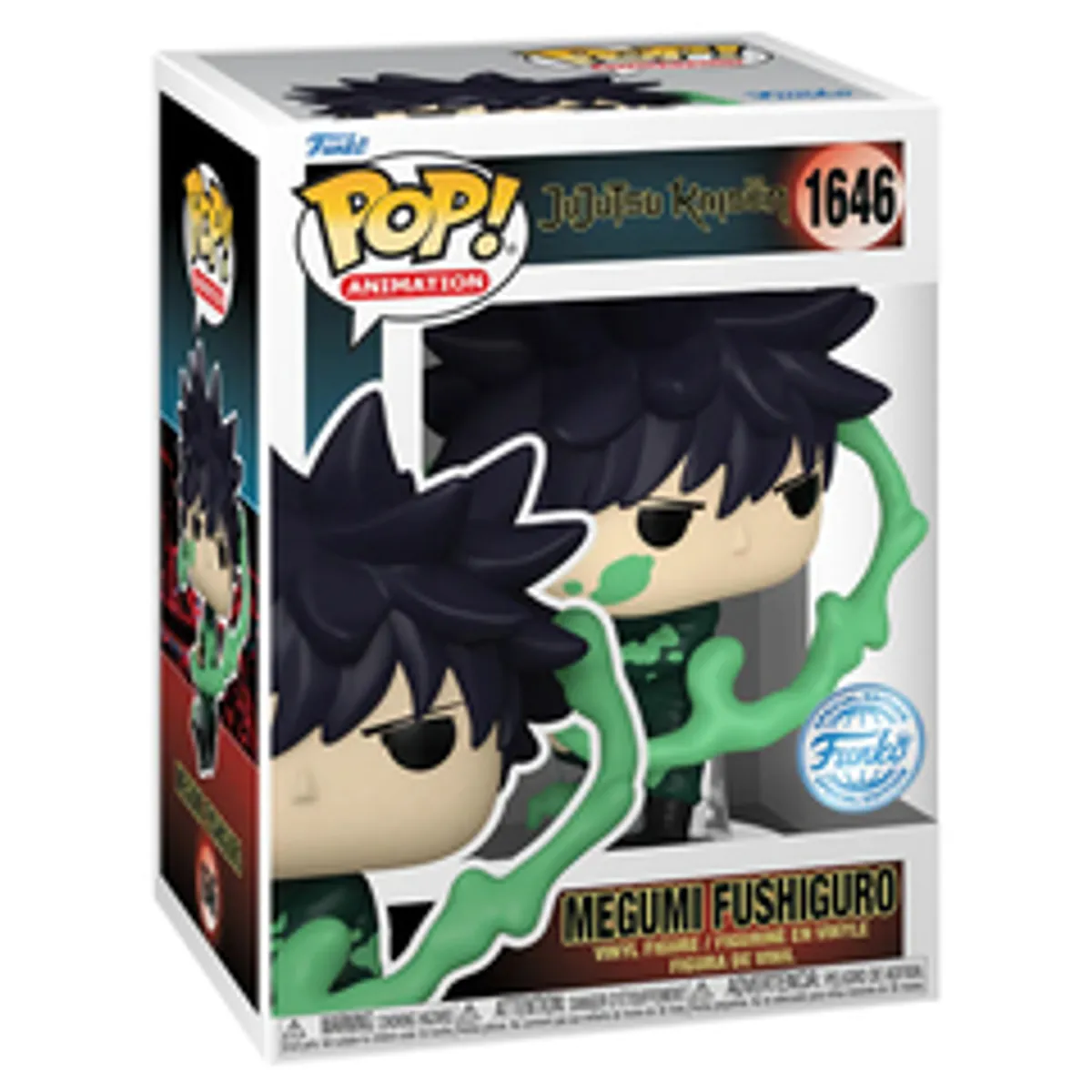 Funko POP! Jujutsu Kaisen: Megumi Fushiguro (Exc) (1646)