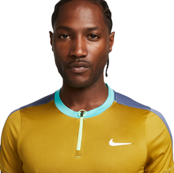 Мужское теннисное поло Nike Court Dri-Fit Advantage Polo - Коричневый