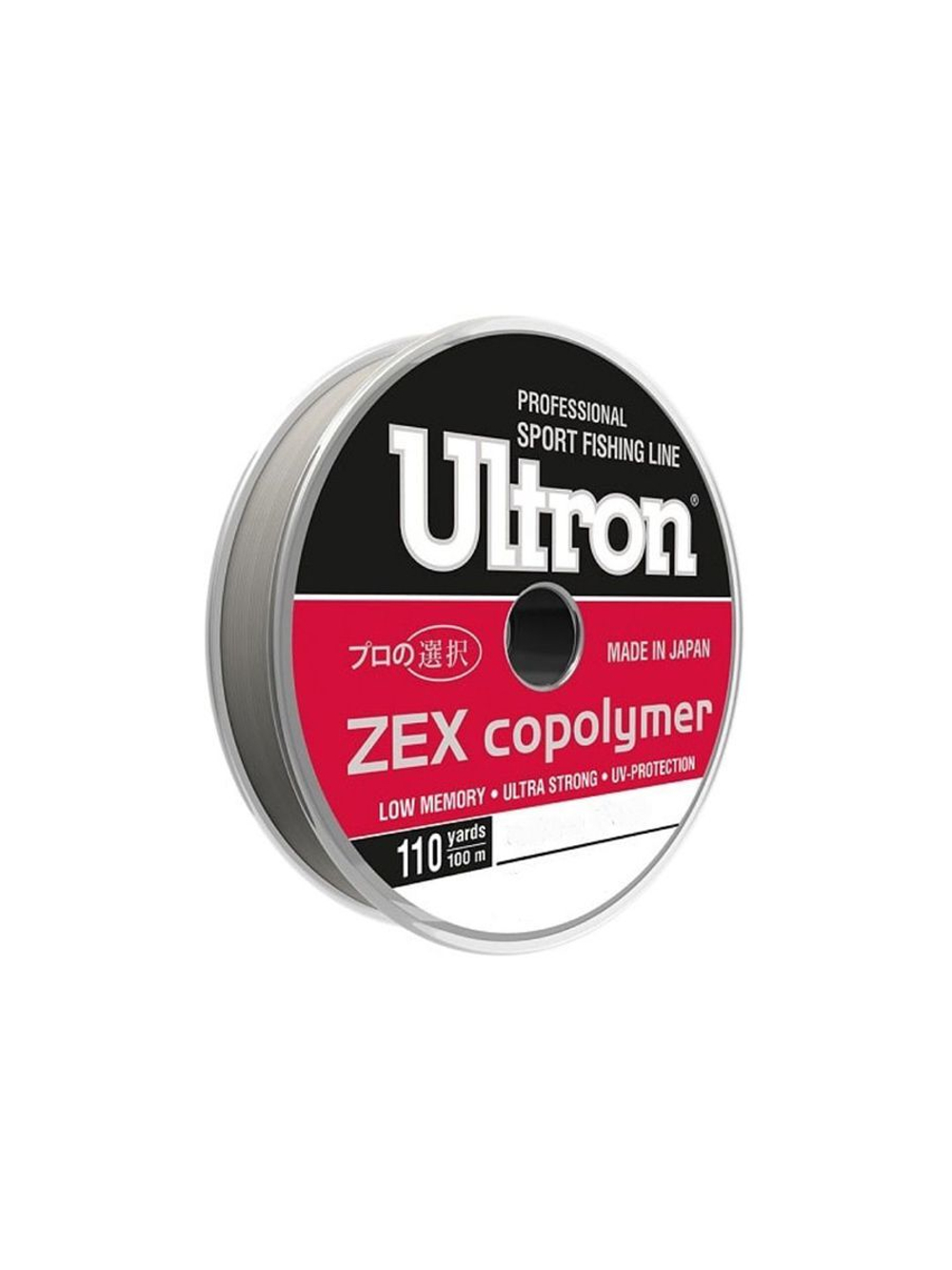 Монофильная леска рыболовная Zex Copolymer 0,22 мм, 6,0 кг