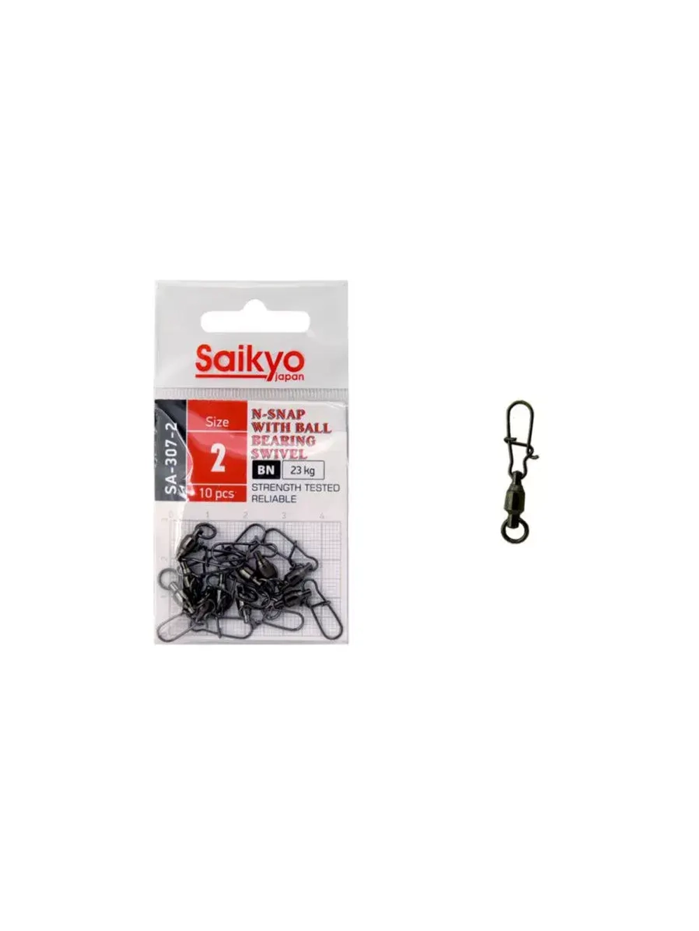 Вертлюг с застежкой Saikyo SA-307