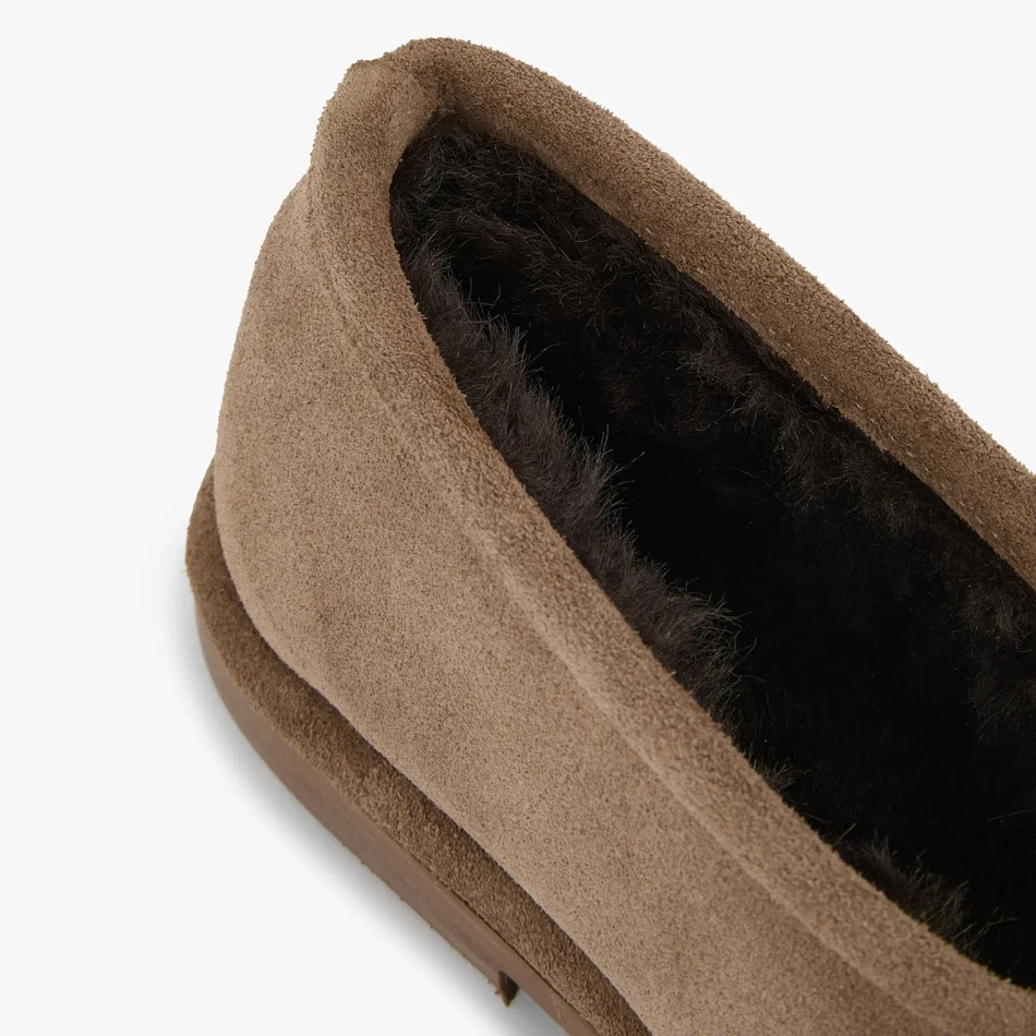 Угги  Yuki  Beige Suede