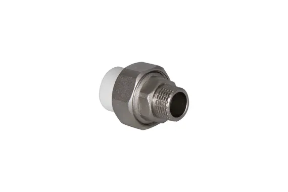 Сгон TEBO сварка НР 32*1 1/4" белый 38375