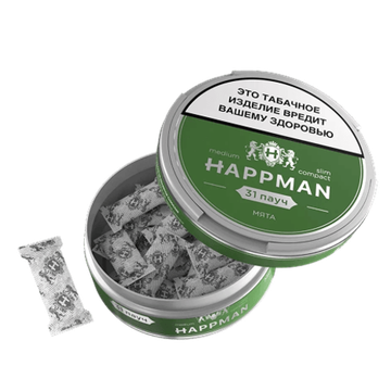 Жевательный табак (М) Happman medium Мята